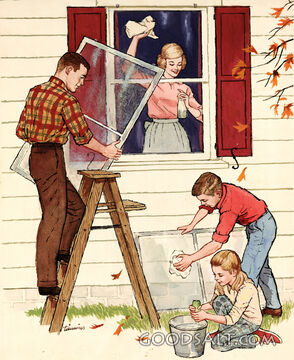 Family Working Together