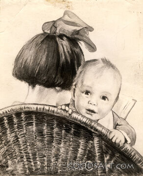 Girl and Baby