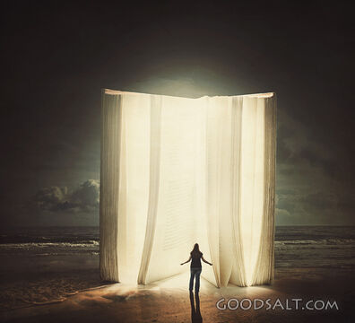 Glowing Bible