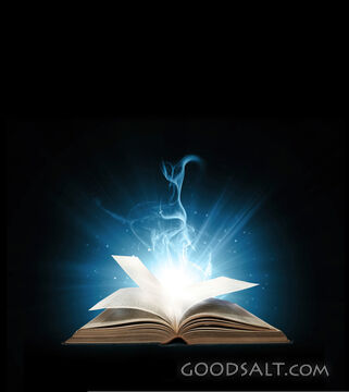 Glowing Bible