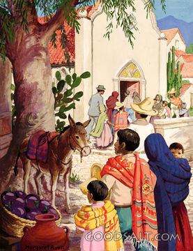 Going to Church in Mexico
