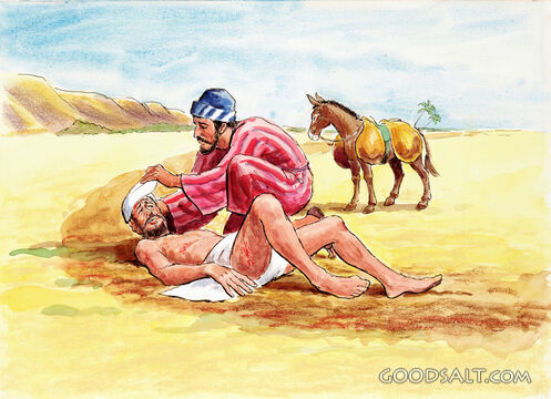 Good Samaritan: Bandaging Wounds