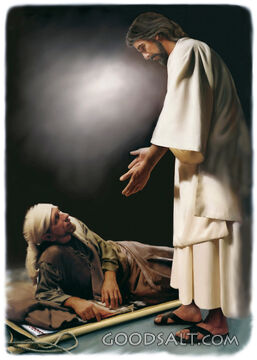 Healing of the Paralytic Man