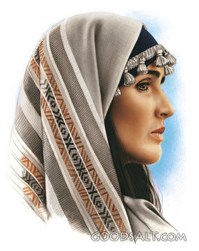 Hebrew Woman in Headdress