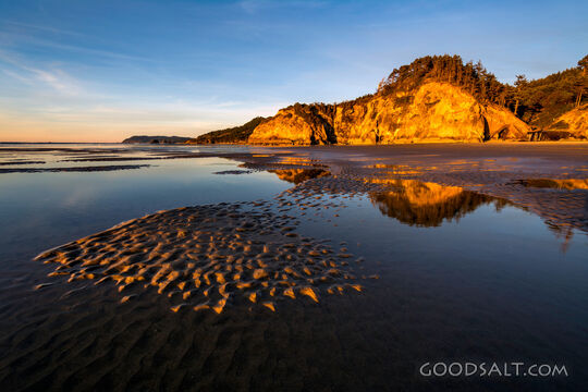 Hug Point Low Tide