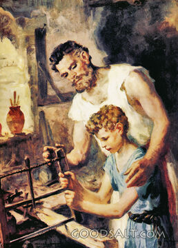 In the Carpenter Shop