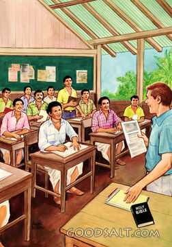 India: Students in Classroom