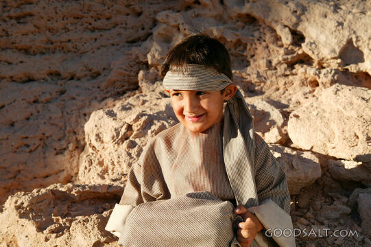 Isrealite Child in Desert