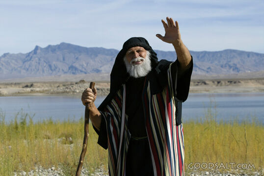 Isrealite Man Waving