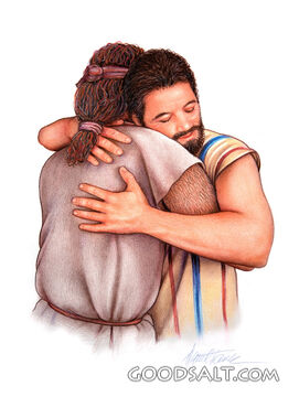 Jacob and Esau&#039;s Reunion