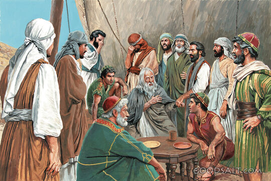 Jacob Talked to His Sons