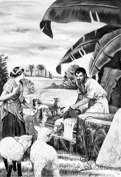 Jacob Watering the Flocks