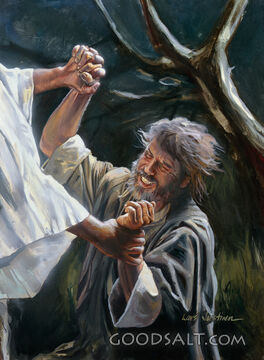 Jacob Wrestling With Angel