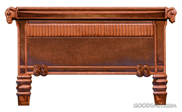 Sacred Wooden Ark Chest