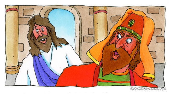 Jesus Accused of Blasphemy