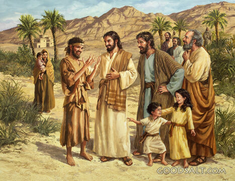 Jesus and Bartimaeus