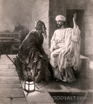 Jesus and Nicodemus