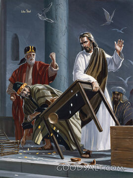 Jesus and the Money Changers