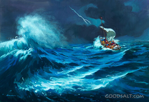 Jesus and the Storm