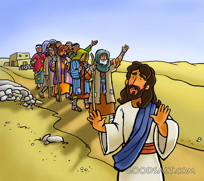 Jesus and the Ten Lepers