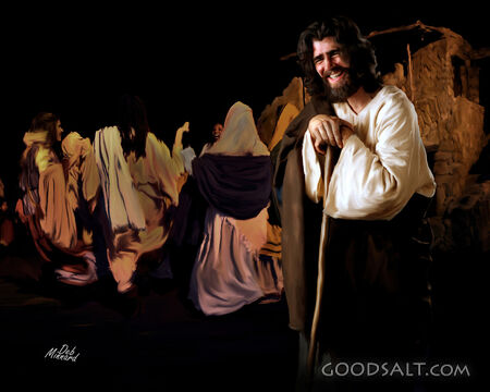 Jesus at a  Wedding, Horizontal