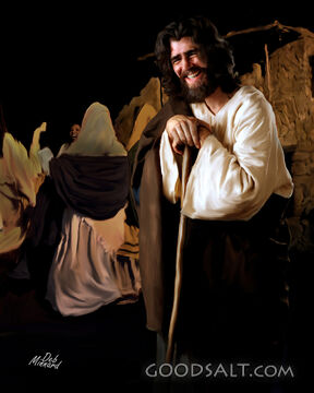 Jesus at a Wedding, Vertical