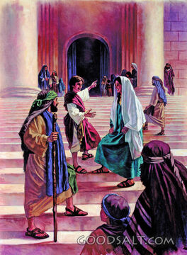 Jesus at the Temple