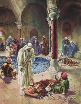 Jesus Bids Him Rise and Walk