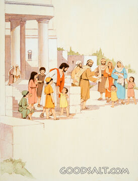 Jesus Blesses the Children