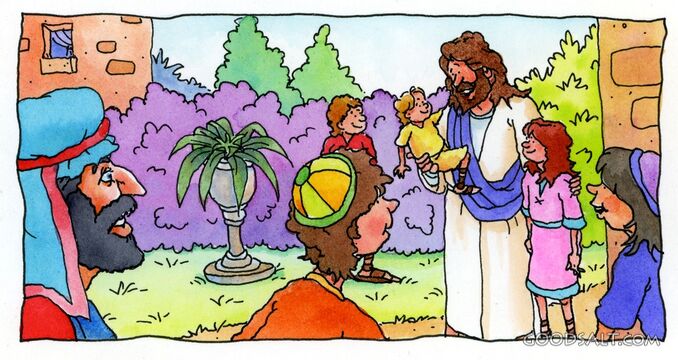 Jesus Blesses the Children