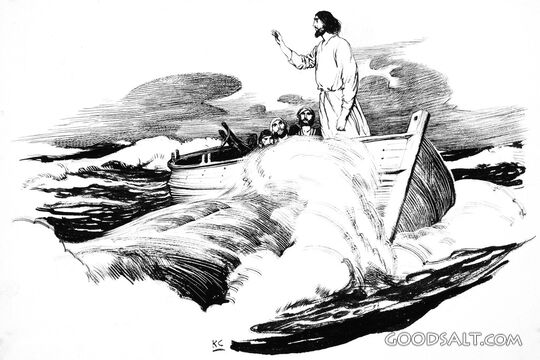 Jesus Calms the Sea