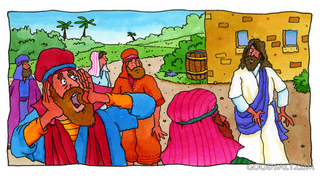 Jesus Enters a Village