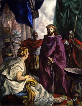 Jesus Falsely Accused, Mocked