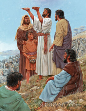 Jesus Fed the Hungry People