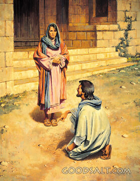 Jesus Forgives Woman