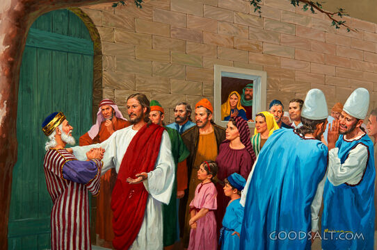 Jesus Forgives Zacchaeus