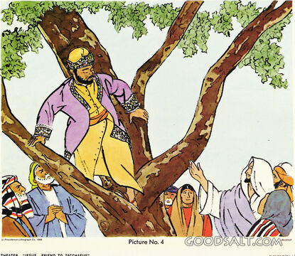 Jesus, Friend to Zaccheus