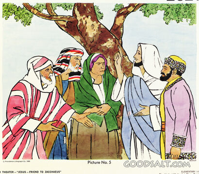Jesus, Friend to Zaccheus