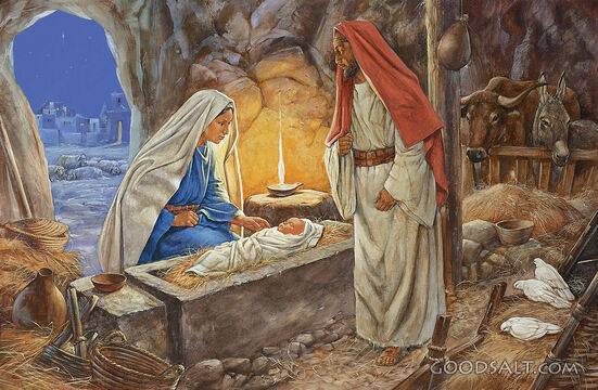 Jesus, God&#039;s Son, Is Born