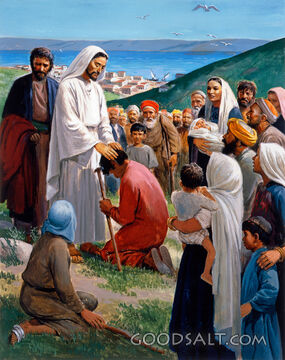 Jesus Healing the People