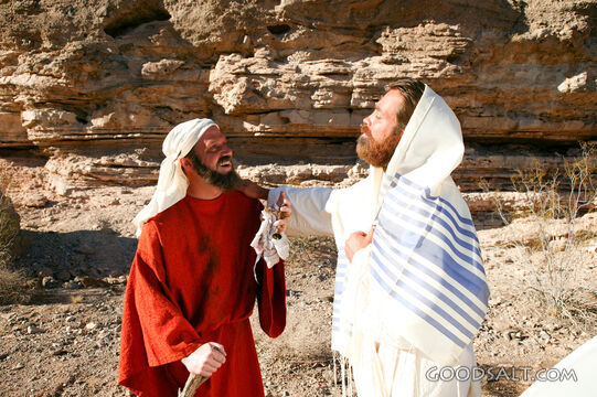 Jesus Heals a Leper
