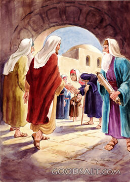 Jesus Heals a Woman
