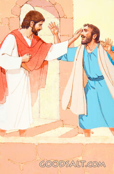 Jesus Heals the Blind Man
