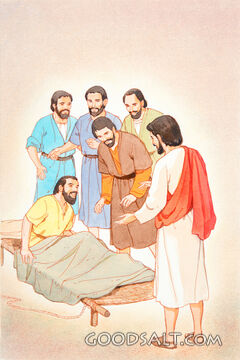 Jesus Heals the Lame Man