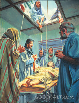 Jesus Heals the Paralyzed Man