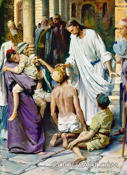 Jesus Heals the Sick