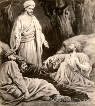 Jesus in Gethsemane