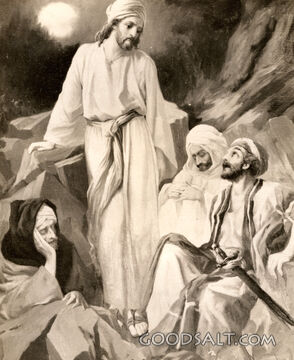 Jesus in Gethsemane