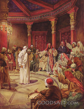 Jesus Is Accused of Blasphemy and Condemned
