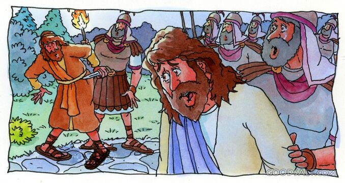 Jesus Is Betrayed and Arrested